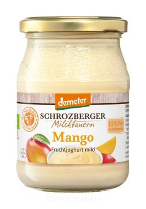 Produktfoto zu Mango Fruchtjoghurt 250g