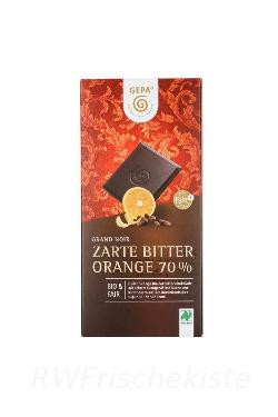 Produktfoto zu Grand Noir Orange 70% Schokolade