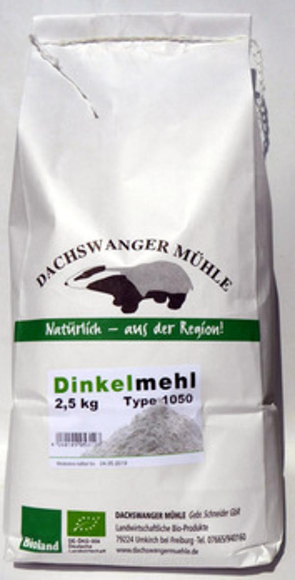 Produktfoto zu Dinkelmehl 1050 2,5kg