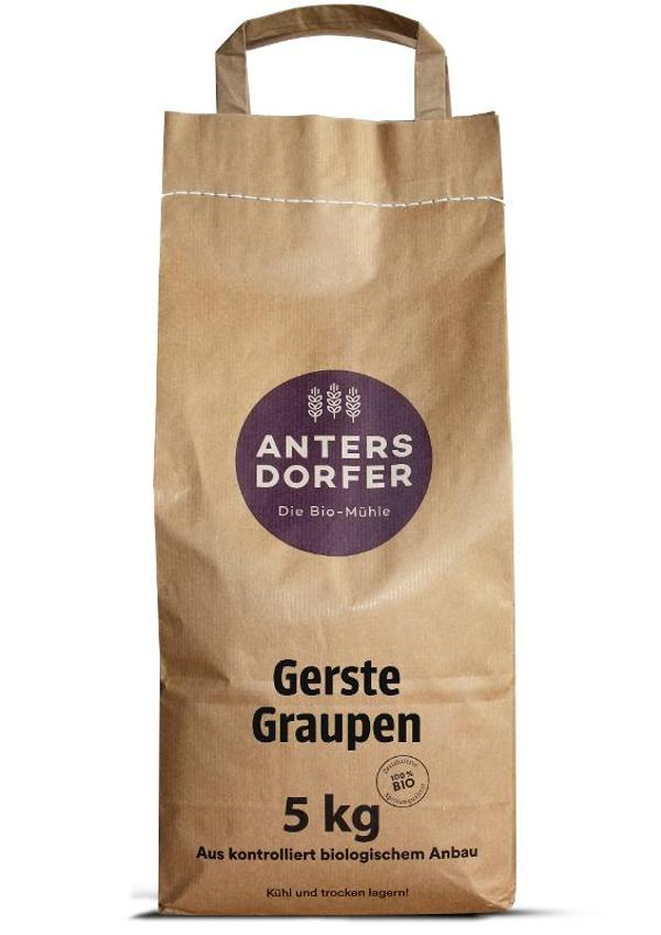 Produktfoto zu Gerste Graupen 5kg