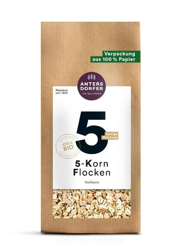 Produktfoto zu 6er 5-Korn Flocken (Vollkorn)