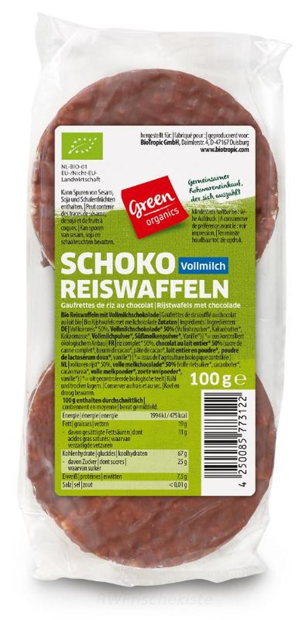 Produktfoto zu Schoko-Reiswaffeln Vollmilch