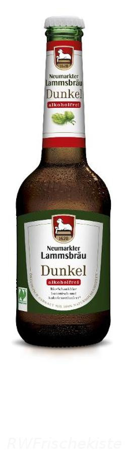 Produktfoto zu Lammsbräu Dunkel alkoholfrei Kasten