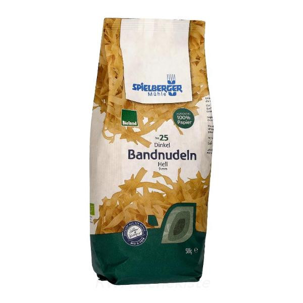 Produktfoto zu Bandnudeln Dinkel hell