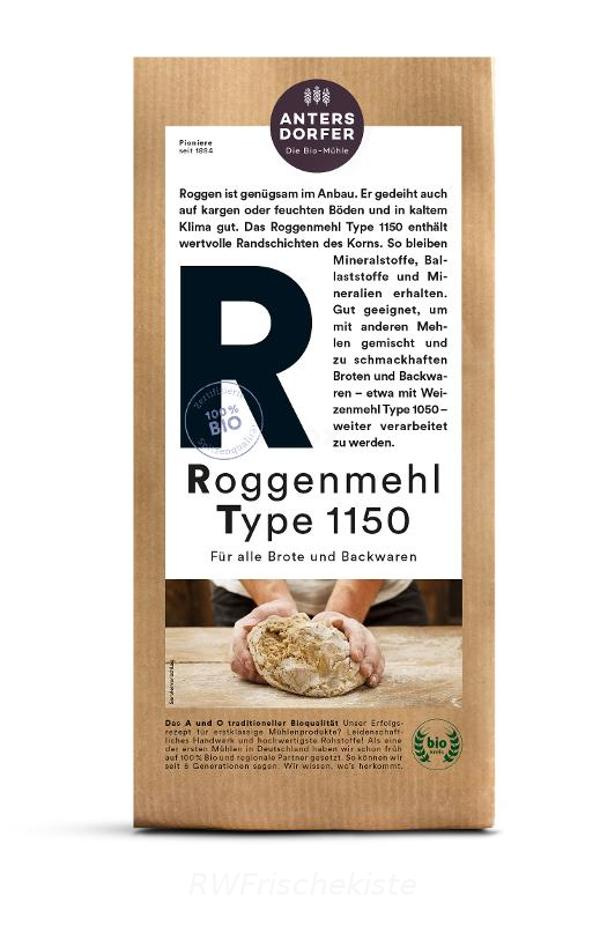 Produktfoto zu 6er  Roggenmehl Type 1150