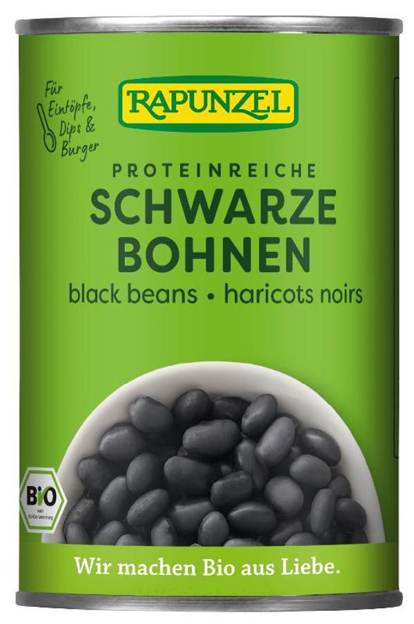 Produktfoto zu Schwarze Bohnen (Dose)