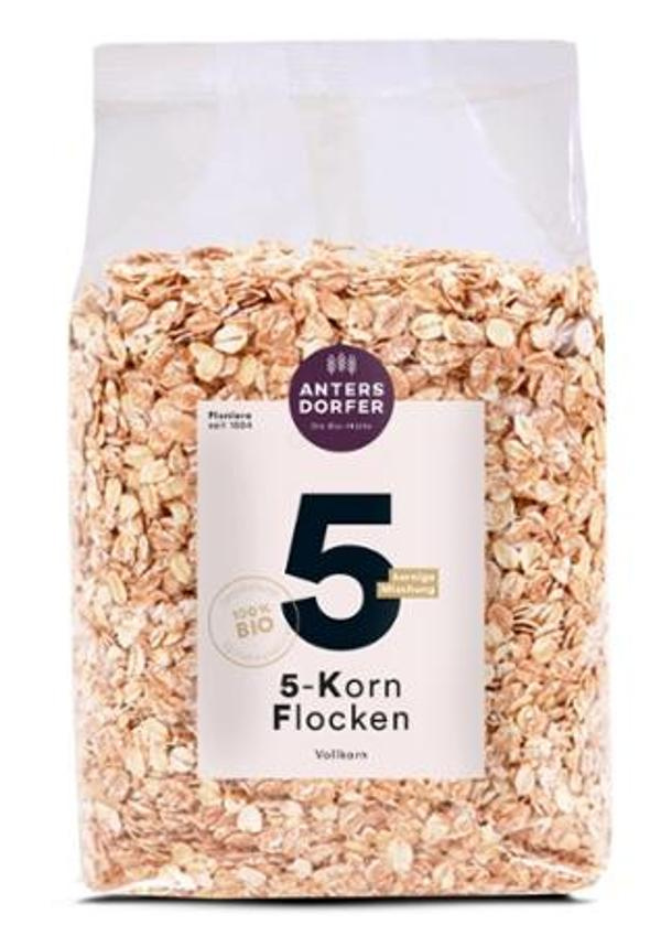 Produktfoto zu 10er 5-Korn Flocken (Vollkorn)