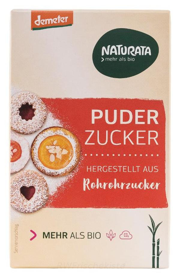 Produktfoto zu Puderzucker aus Rohrohrzucker