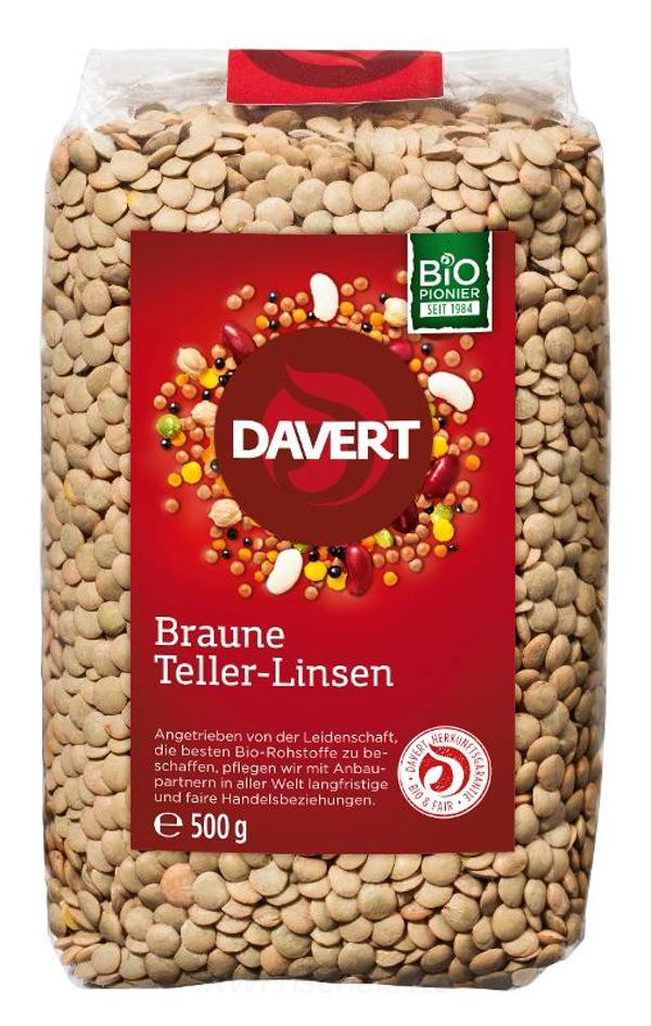 Produktfoto zu Braune Teller-Linsen