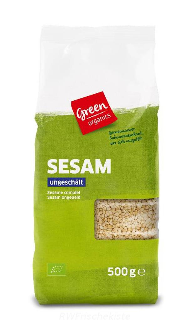 Produktfoto zu Sesam ungeschält 500g