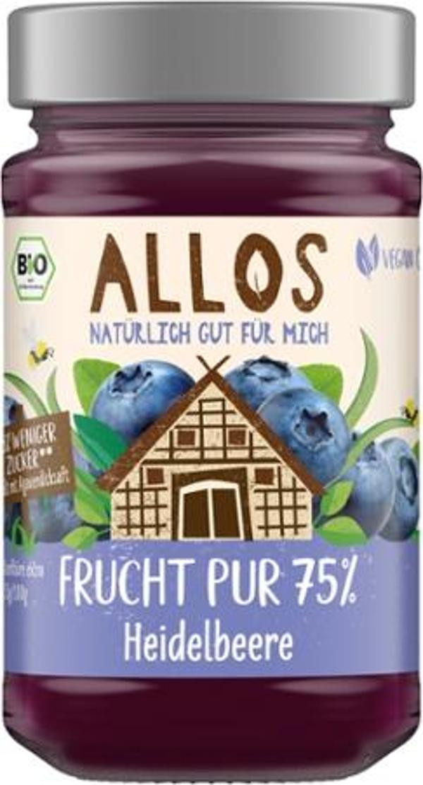 Produktfoto zu Frucht Pur 75% Heidelbeere