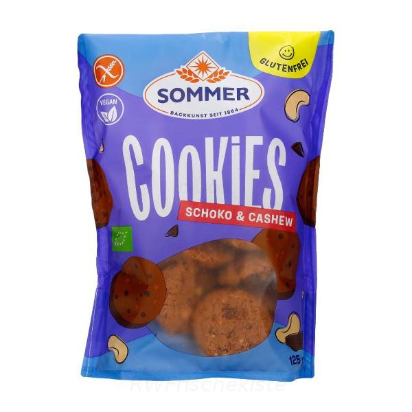 Produktfoto zu Cookies Schoko & Cashew vegan