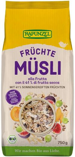 Produktfoto zu Früchte Müsli 750g