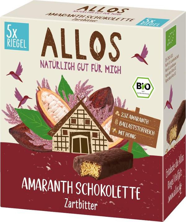 Produktfoto zu Amaranth-Schokolette Zartbitter 5er Pack