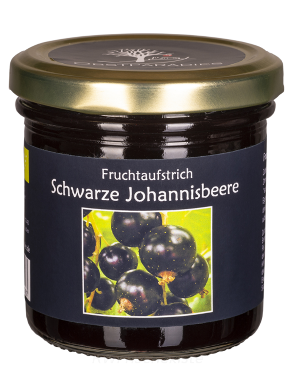 Produktfoto zu Fruchtaufstrich schwarze Johannisbeere