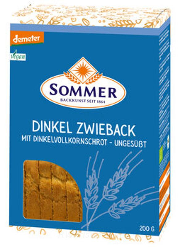 Produktfoto zu Dinkel Zwieback