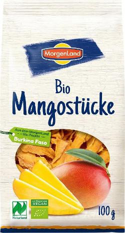 Produktfoto zu Mango Stücke getrocknet