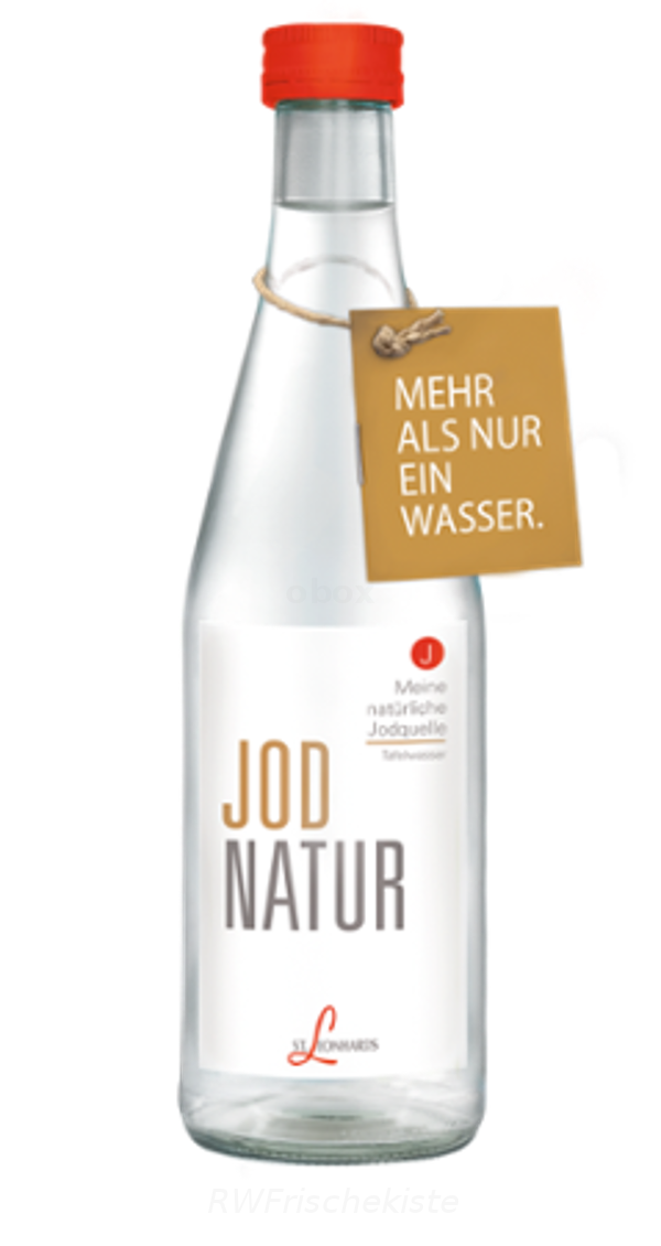 Produktfoto zu St. Leonhard Jod Natur 0,33l