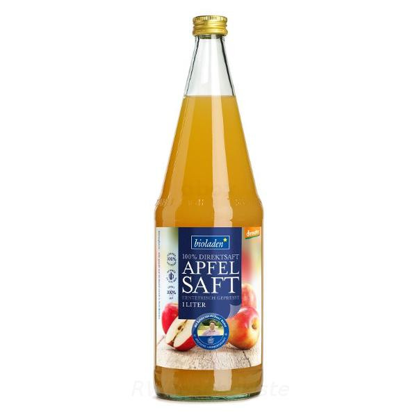 Produktfoto zu Apfelsaft Flasche