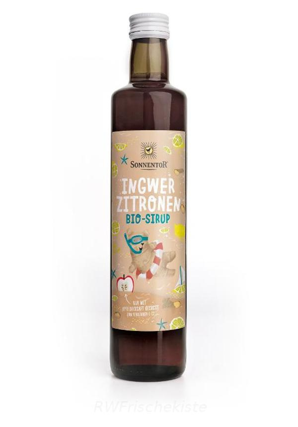 Produktfoto zu Ingwer-Zitronen Sirup