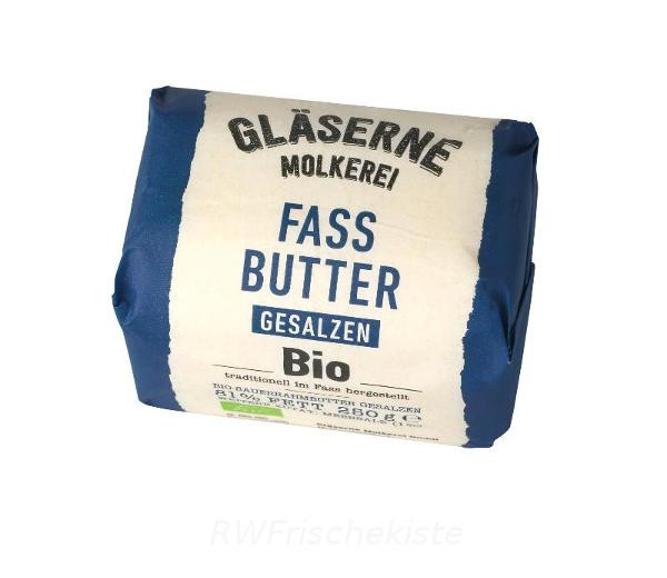 Produktfoto zu gesalzene Fassbutter Sauerrahm