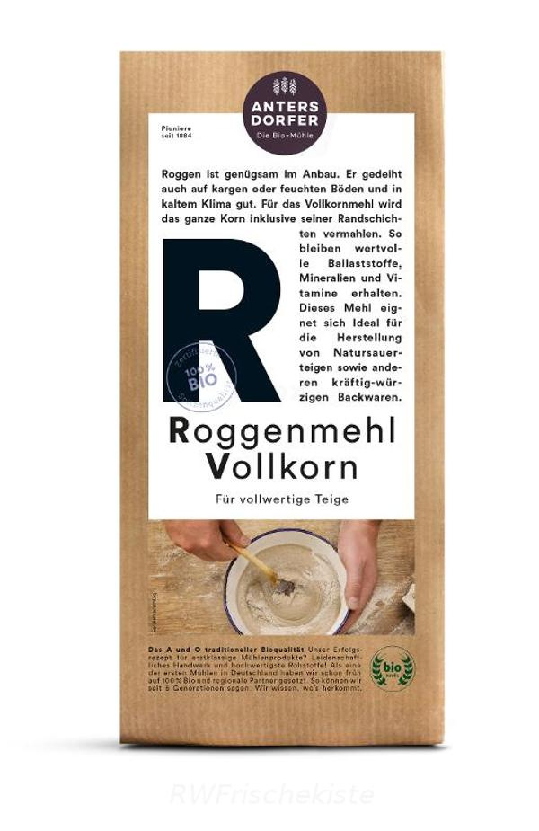 Produktfoto zu 6er  Roggenmehl Vollkorn