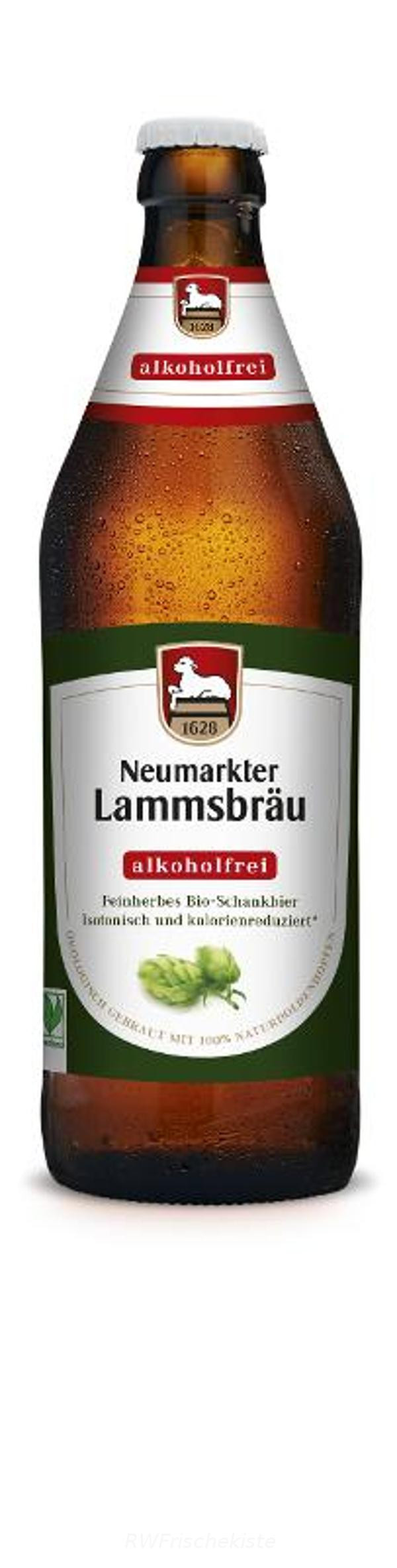 Produktfoto zu Lammsbräu Alkoholfrei 0,5l Kasten