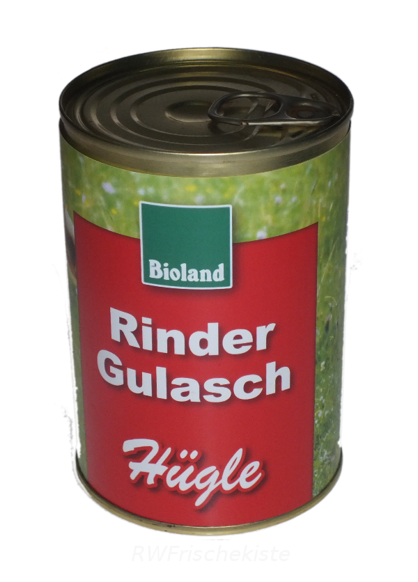 Produktfoto zu Rindergulasch (Dose)