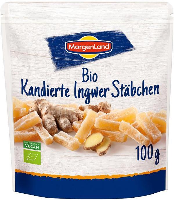 Produktfoto zu Kandierte Ingwer-Stäbchen