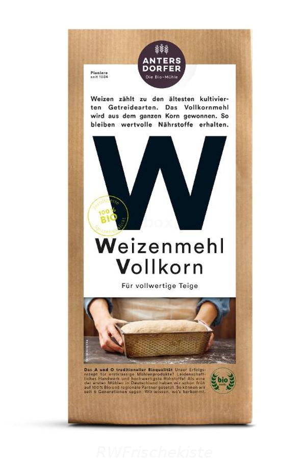 Produktfoto zu 6er  Weizenmehl Vollkorn