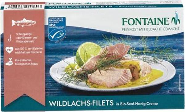 Produktfoto zu 6er Wildlachs-Filets Senf-Honi