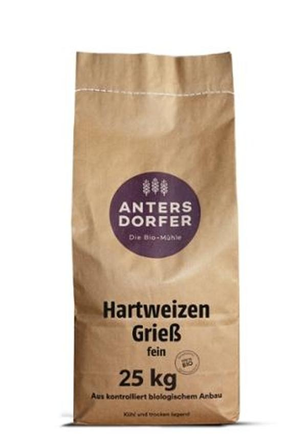 Produktfoto zu Hartweizen Grieß (fein) 25kg