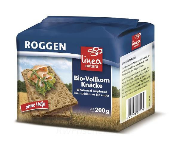 Produktfoto zu Knäckebrot mit Roggen VK