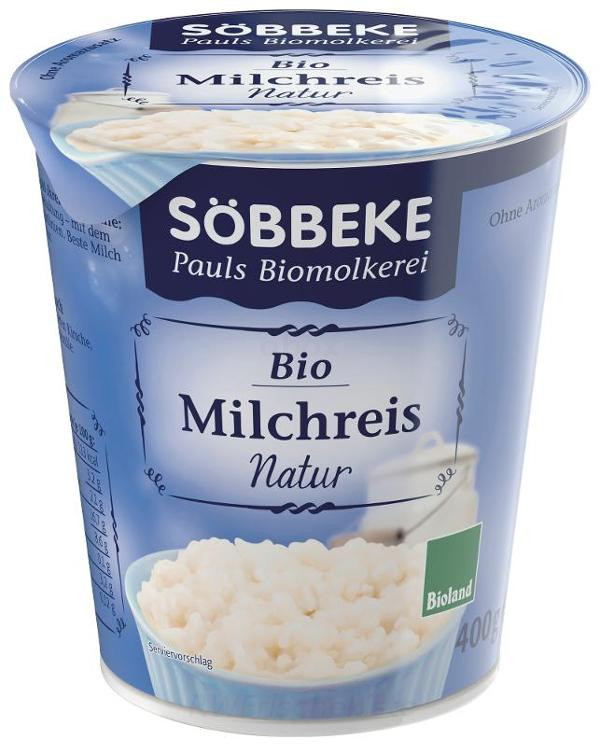 Produktfoto zu Milchreis Natur - 400g Becher