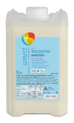 Produktfoto zu Waschmittel flüssig sensitiv 5L