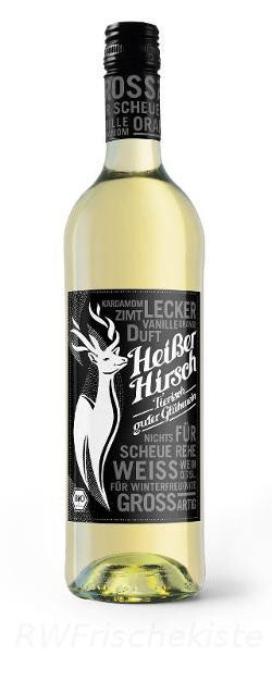 Produktfoto zu Heißer Hirsch weißer Glühwein