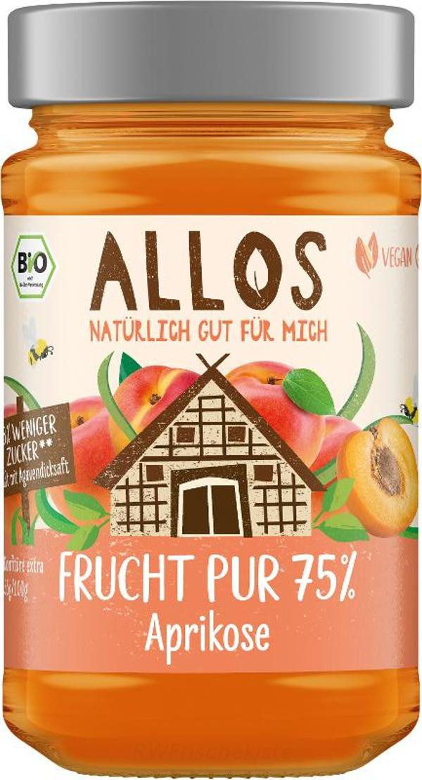 Produktfoto zu Frucht Pur 75% Aprikose