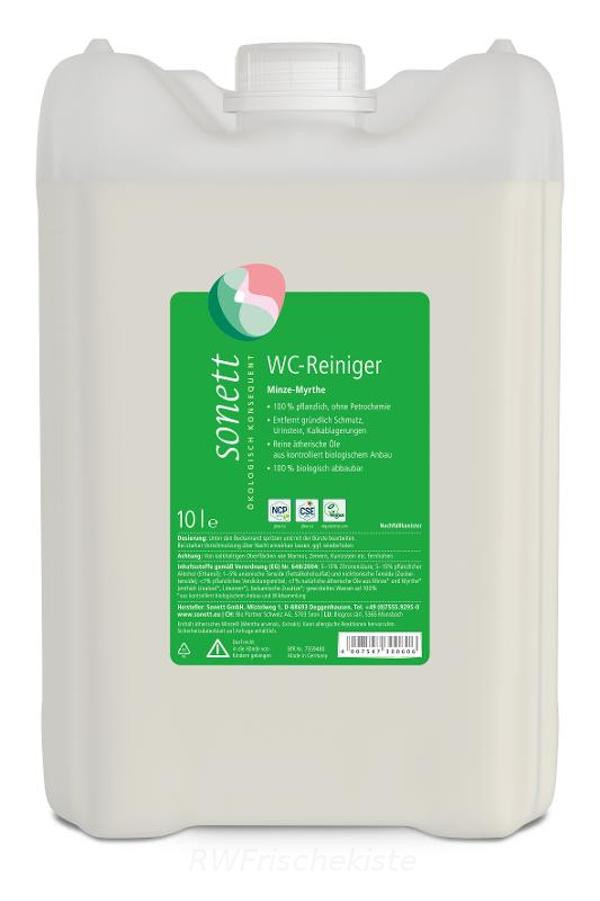 Produktfoto zu 10L WC Reiniger Minze-Myrthe