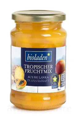 Produktfoto zu Tropischer Fruchtmix in Ananassaft