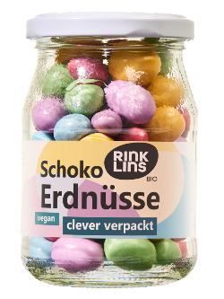 Produktfoto zu Schoko Erdnüsse vegan