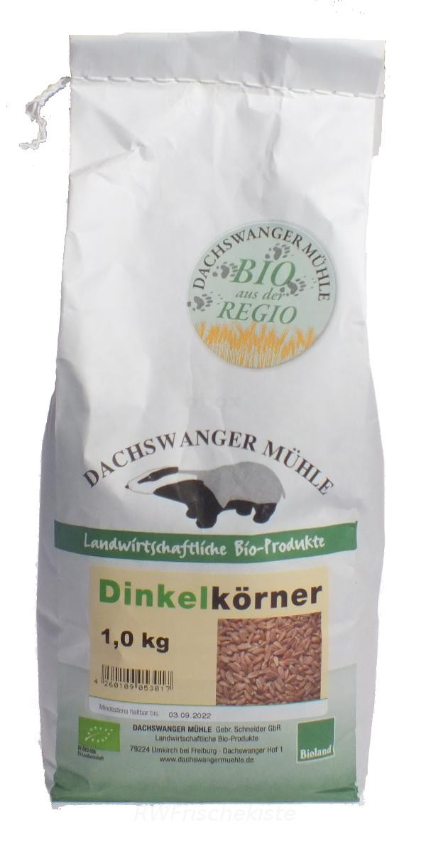 Produktfoto zu Dinkel Körner 1kg