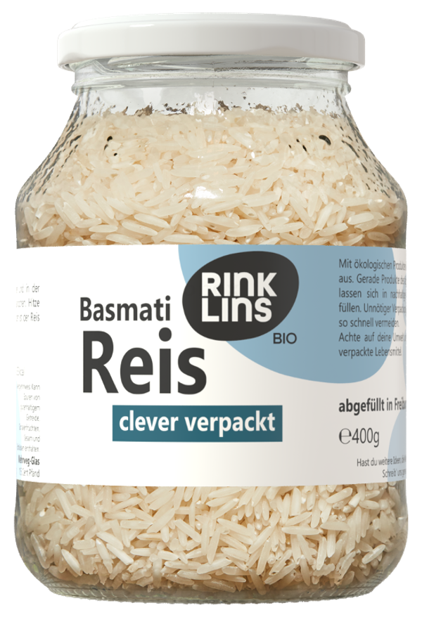 Produktfoto zu Basmatireis im Glas