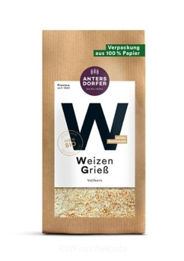 Produktfoto zu 6er Weizen Grieß (Vollkorn)