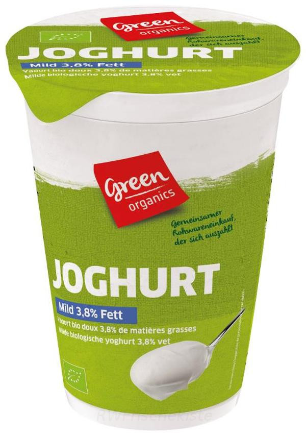 Produktfoto zu GRN Joghurt natur mild 3,8%